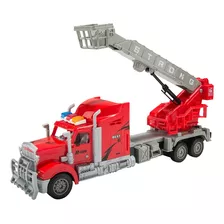 Camión De Construcción Teledirigido Red Hobby Con Motor 1:18