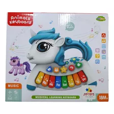 Organo Piano Teclado De Juguete Musical Infantil Unicornio