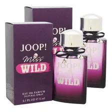 Paquete Joop Miss Wild 75ml Dama Original 2 Pzas