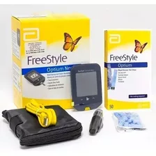 Glucometro Freestyle Optium Neo Kit Más 50 Cintas Glucosa