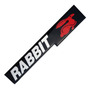 Sticker Vinil Rabbit Vw Logo 9x8.5cm 2 Pzas $135 Mikegamesmx