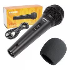 Microfone Shure Sv200 C/ Cabo Xlr E Espuma Garantia 2 Anos