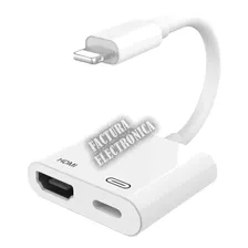 Adaptador Convertidor Cable Lightning Hdmi Para iPhone iPad