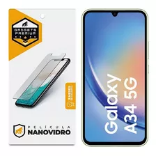 Película Para Samsung Galaxy A34 5g - Nano Vidro - Gshield