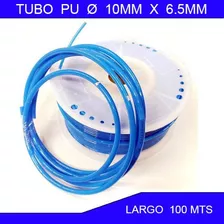 Tubo De Poliuretano 10mm X 6.5mm P/neumatica X 100 Mts