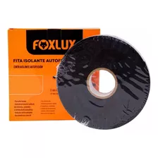 Fita Isolante Auto Fusão Preta 10m Foxlux