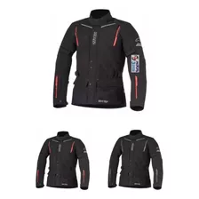 Jm Campera Cordura Alpinestars Guayana Goretex Negra Touring