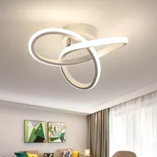 Lámpara Led Moderna Empotrada, 18 W, 4500 K, Diseño Curvado