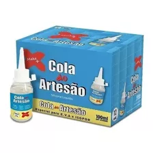 Cola Silicone Liquida Para Artesanato Make+ 100ml Cx C/12