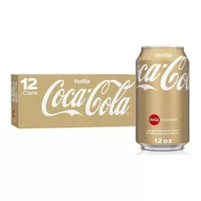 Refresco Coca Cola Soda Lata 12 Pack - Sabor Sabor Vainilla/vanilla