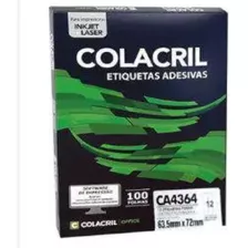 Etiquetas Adesivas Colacril Ca4364 - 72x 63,5 X 3 Fsc 100f