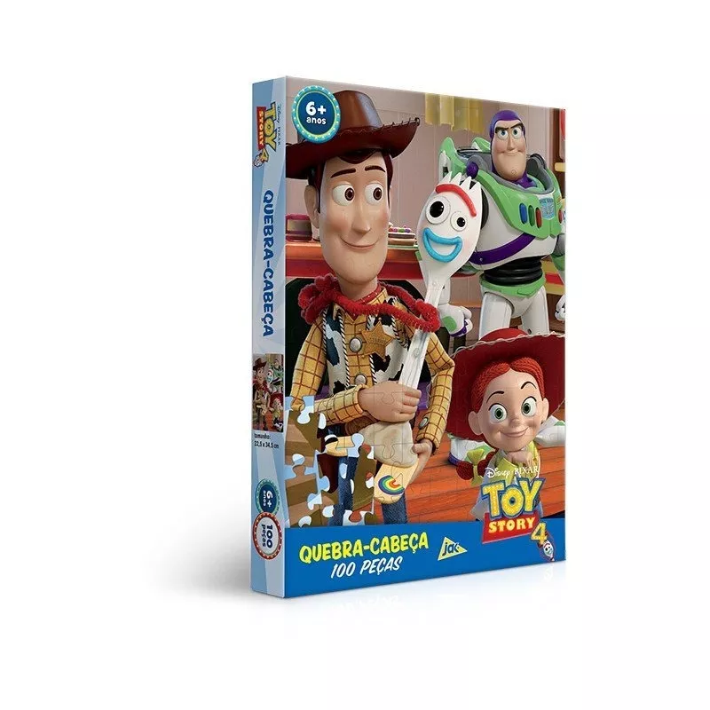 Quebra Cabeça 100 Peças Toy Story 4 - Toyster
