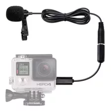 Micrófono De Clip Movo Gm100, Con Adaptador Para Gopro