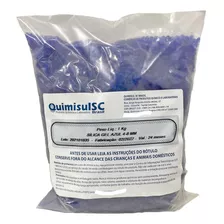 Sílica Gel Azul - Pacote De 1kg - Grânulos De 4 A 8 Mm