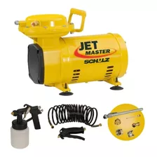 Compressor Ar Direto Schulz Jet Master C/ Kit De Acessórios