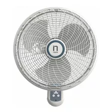 Ventilador De Pared Navia Cr018p Gris Con 3 Aspas De Polipropileno, 18 De Diámetro 127 v