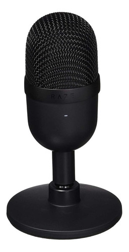 Microfone Razer Seiren Mini Condensador  Supercardióide Preto-clássico
