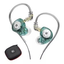 Kz Edx Pro In Ear Sem Mic+ Case Retorno De Palco Monitor
