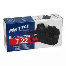 Etiquetadora Manual Metiq Nf 7.22 7 Dígitos Personalizável