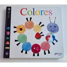 Libro De Tapa Dura Para Bebés Colores Serie Huellitas. 