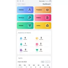 Sistema De Ordem De Serviços Cadastro De Produtos E Vendas
