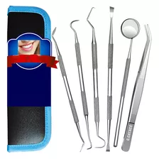 Kit Básico Dental En Acero X 6 Piezas + Envío + Marcación