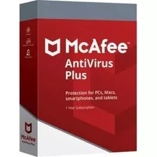 Mcafee Antivirus Plus 1 Dispositivo - 5 Años/.