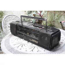 Radio Boombox Sharp Wq-cd 30 Leia Descriçao Sucata