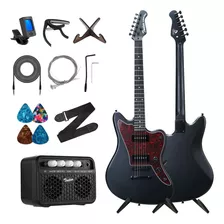 Kit Guitarra Eléctrica P90 39 Amplificador Diestro Accesorio