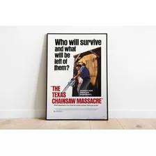 Poster Afiche La Masacre De Texas 60x90 - Solo Lámina