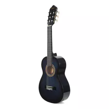 Guitarra Clasica Valencia Vc103 3/4 Blue Color Azul Orientación De La Mano Diestro