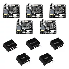 5x Placa Receptor Bluetooth 5.0 +5x Isolador B1205s 1w 12-5v