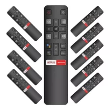 Kit 10 Controle Remoto Tv Tcl 4k Smart Netflix Atacado