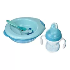 Chicco Set De Alimentación 6+ Azul León