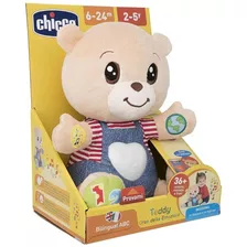 Pelúcia Com Sons Bilíngue Ursinho Teddy Das Emoções - Chicco