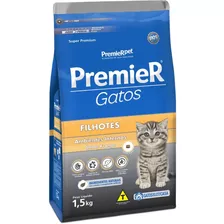 Ração Gatos Filhote Sabor Frango Premier 1,5 Kg