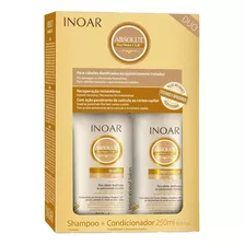 Inoar Absolut Daymoist Clr - Juego De Champú Y Acondiciona.