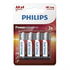 Pilas Philips Aa Alc Blister X4 Unidades