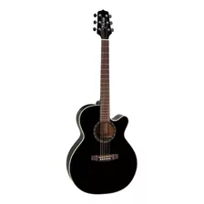 Guitarra Acústica Takamine Eg481scx Para Diestros Black Brillante