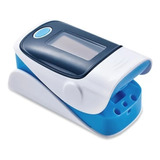 OxÃ­metro De Pulso Para Dedo Fingertip Pulse Ab-80 Blanco/azul