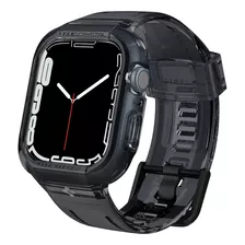 Estuche Pulso Spigen Liquid Crystal Para Apple Watch 45 44mm