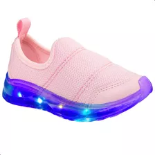 Tenis Led Infantil Feminino Sapato Infantil Menina Luzinha