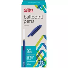 Bolígrafos Tipo Bolígrafo Marca Office Depot®, Punta Media, 