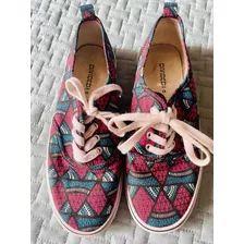 Zapatillas De Lona H&m Talle 39 Eur (38 Arg)