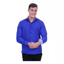 Camisa Social Amil Anakin Com Bolso Lançamento Não Amassa 