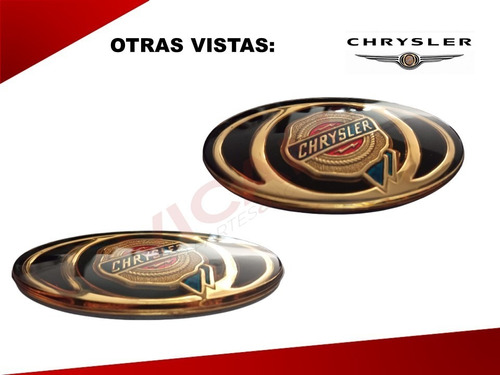 Emblema Para Parrilla Chrysler Grand Voyager 2001-2002 Foto 5