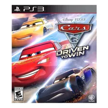 Disney Cars 3 Ps3 Original Juego Playstation 3 