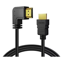 Cable Hdmi Tnp Ángulo Izquierdo 90 Grados (10 Pies) - Cable 