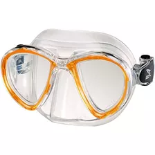 Máscara De Buceo Ist M88 Bluetech (naranja)