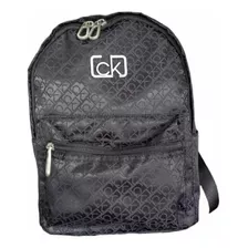 Mochila Calvin Klein Original Medidas 32x25x12cm Color Negra